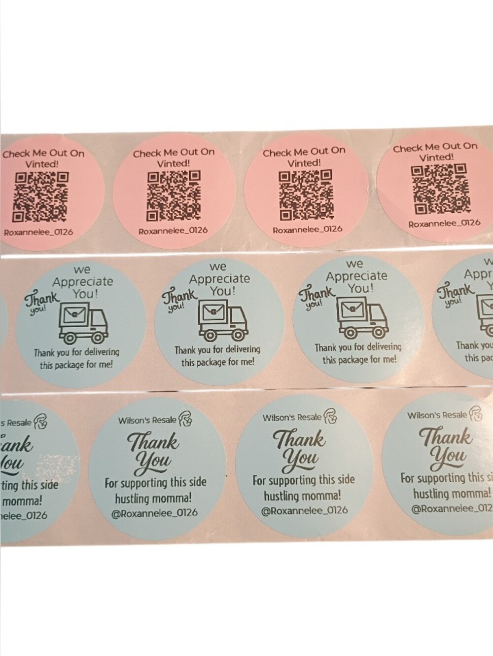 100 Count Custom 2" Stickers - Picture 2 of 7